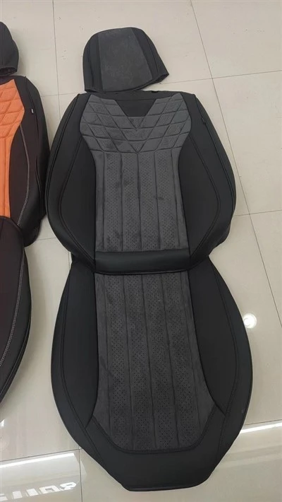 Nappaleder-Autositzkissen, luxuriöse Kissen, weiches Sofa